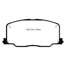 EBC Greenstuff передние тормозные колодки DP2725