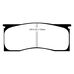 EBC Redstuff передние тормозные колодки DP31157C