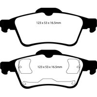 EBC Ultimax задние тормозные колодки для Volvo S40/V50/Focus C-Max (03-05)/Mazda 3 (BK)/Saab 9-3/Opel Vectra