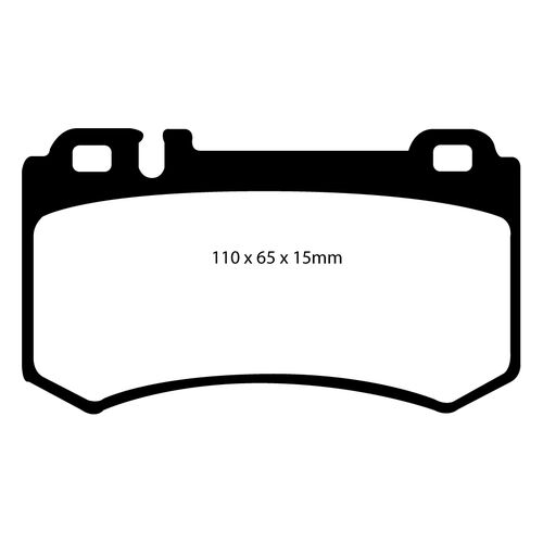 EBC Redstuff задние тормозные колодки для Mercedes CLS55/CL63-65/CLK55-65/E55/S65 (c219/c215/c209/w211/w220/w221) EBC Redstuff задние тормозные колодки для Mercedes CLS55/CL63-65/CLK55-65/E55/S65 (c219/c215/c209/w211/w220/w221)