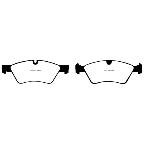 EBC Redstuff передние тормозные колодки для Mercedes E500/G55/GL500/ML500/R (w211/w463/w164/w251) EBC Redstuff передние тормозные колодки для Mercedes E500/G55/GL500/ML500/R (w211/w463/w164/w251)