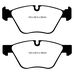 EBC Redstuff передние тормозные колодки для BMW 123/130 (E82/E88/E87/E81)/Alpina D3 (E90) (под 330мм диск)
