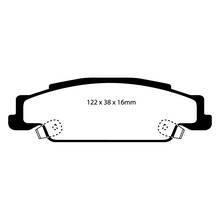 EBC Redstuff задние колодки DP31646C