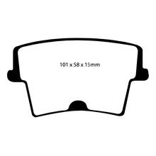 EBC Redstuff задние тормозные колодки для Dodge Charger/Challenger/Magnum/Chrysler 300C 3.5/3.6L (под 320мм диск)