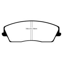 EBC Redstuff передние тормозные колодки DP31723C