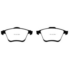 EBC Redstuff передние тормозные колодки для Mazda 6MPS/Mazdaspeed