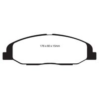 EBC Redstuff передние тормозные колодки для Cadillac CTS/STS 3.0/3.6/4.6L (08-19) (под 316мм диск)