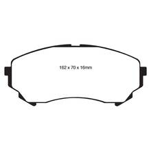 EBC Redstuff передние тормозные колодки DP31828C