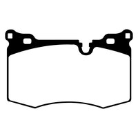 EBC Redstuff передние тормозные колодки DP31854C