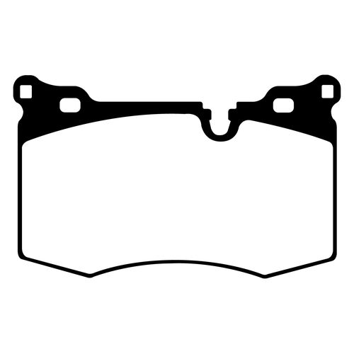 EBC Redstuff передние тормозные колодки DP31854C