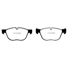 EBC Redstuff передние тормозные колодки DP31938C