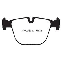 EBC Redstuff задние тормозные колодки для BMW X5M/X6M (E71/E70/F85/F86)