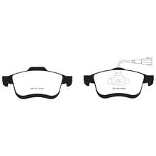 EBC Redstuff передние тормозные колодки DP32010C