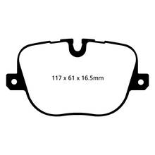 EBC Redstuff Задние тормозные колодки для Range Rover Vogue/ Sport (под 365мм диск) (2009-2012)