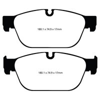 EBC Redstuff передние тормозные колодки для Peugeot RCZ/308/407/508/Citroen C5/C6/DS4/DS5 (под 340мм диск)