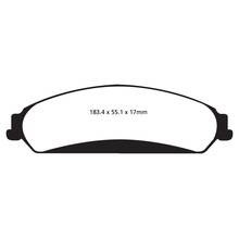 EBC Redstuff передние тормозные колодки для Dodge Charger/Challenger/Chrysler 300C 3.6/5.7L (под 345мм диск)