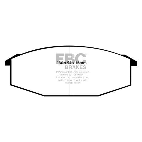 EBC Ultimax передние тормозные колодки DP352