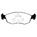 EBC Redstuff передние тормозные колодки DP3605/2C