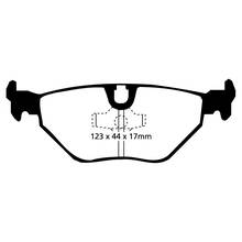 EBC Redstuff задние колодки DP3690C
