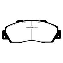 EBC Redstuff передние тормозные колодки для Honda Civic Type R (Ek9)/Integra DC2/Prelude (BB)/Accord Type R/Legend