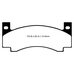 EBC Yellowstuff передние тормозные колодки DP41176R EBC Yellowstuff передние тормозные колодки DP41176R