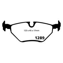 EBC Yellowstuff задние тормозные колодки для Bmw 316-328/Z3/Z4/MG ZT-T/Wiesmann MF 28 (E46/E85/E86)