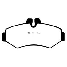 EBC Yellowstuff задние тормозные колодки для Mercedes G300d/G350d/G400d/G500/G55 (W461/W463)