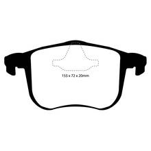 EBC Yellowstuff передние тормозные колодки DP41416R