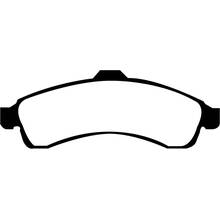 EBC Yellowstuff передние тормозные колодки для Chevrolet Trailblazer /Saab 9-7x 4.2/5.3L (01-05)