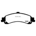 EBC Ultimax задние тормозные колодки для для Cadillac Escalade/Chevrolet Tahoe/Avalanche/GMC Yukon (02-06)