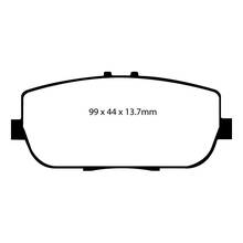 EBC Yellowstuff задние тормозные колодки для Mazda MX5 (ND/NC)/Fiat 124 spider (2015+)