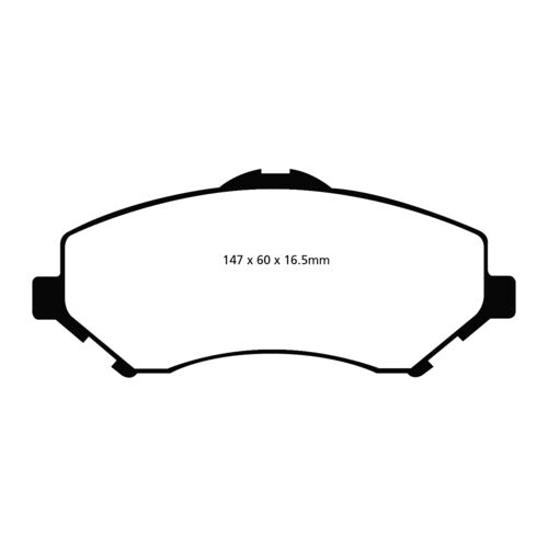 EBC Yellowstuff передние тормозные колодки DP41798R EBC Yellowstuff передние тормозные колодки DP41798R