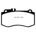 EBC Yellowstuff передние тормозные колодки для Mercedes E350/E400/E500/CLS350/CLS400 (w212/w218)