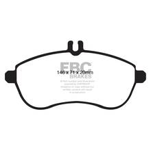 EBC Yellowstuff передние тормозные колодки для Mercedes C180-300/E200-250/SLK180-250 (W204/W212/C207/R172/R173)