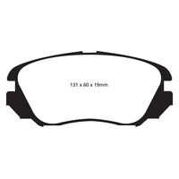 EBC Yellowstuff передние тормозные колодки DP42013R