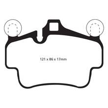 EBC Yellowstuff передние тормозные колодки для Porsche Cayman S/Boxster S (987)/997 Carrera (05-09)