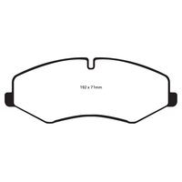 EBC Yellowstuff передние тормозные колодки для Range Rover Vogue/Sport/Discovery 3.0/3.6 (2009+) (под 360мм диск)