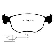 EBC Yellowstuff передние тормозные колодки DP4956R