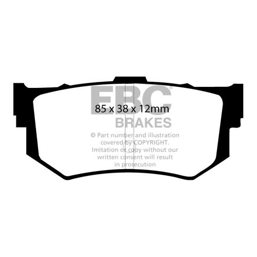 EBC Ultimax задние колодки DP514 EBC Ultimax задние колодки DP514
