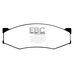 EBC Ultimax передние тормозные колодки DP538 EBC Ultimax передние тормозные колодки DP538