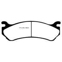 EBC Greenstuff передние тормозные колодки для Cadillac Escalade/Tahoe/Avalanche/GMC Yukon (02-06)