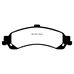 EBC Greenstuff задние тормозные колодки для для Cadillac Escalade/Chevrolet Tahoe/Avalanche/GMC Yukon (02-06)