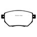 EBC Greenstuff передние тормозные колодки для INFINITI FX35/FX45/Murano (03-05) (Скобы) EBC Greenstuff передние тормозные колодки для INFINITI FX35/FX45/Murano (03-05) (Скобы)