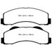 EBC Greenstuff передние тормозные колодки для Ford F150 (10-14)/Expedition/Lincoln Navigator (10+) EBC Greenstuff передние тормозные колодки для Ford F150 (10-14)/Expedition/Lincoln Navigator (10+)