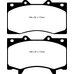 EBC Greenstuff передние тормозные колодки для Nissan Patrol Y62 (10-16)