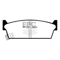 EBC Ultimax задние колодки DP686/2