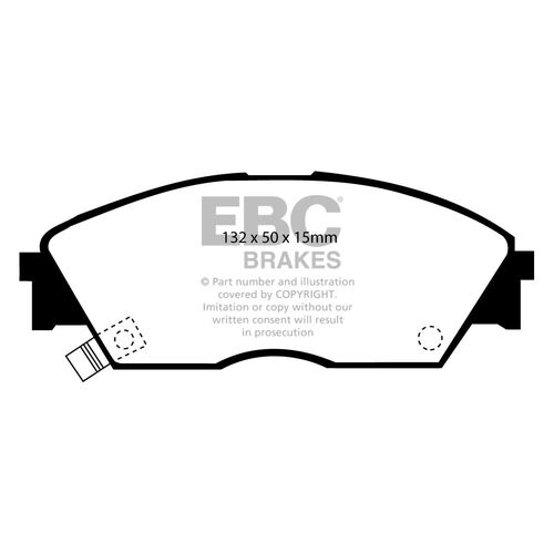 EBC Ultimax передние тормозные колодки DP706