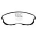 EBC Ultimax передние тормозные колодки DP775 EBC Ultimax передние тормозные колодки DP775