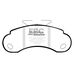 EBC Ultimax передние тормозные колодки DP832 EBC Ultimax передние тормозные колодки DP832