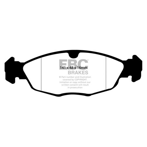 EBC Ultimax задние колодки DP940 EBC Ultimax задние колодки DP940
